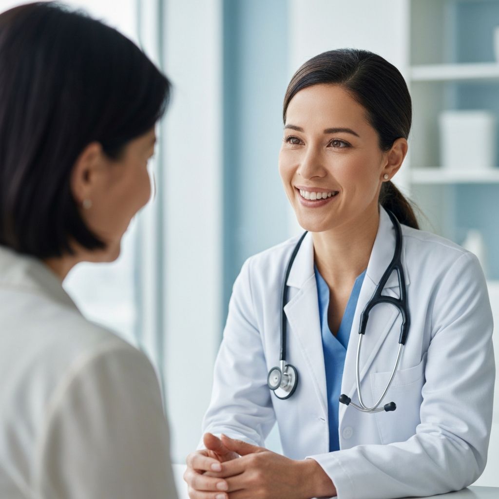 Doctor providing compassionate care to patient